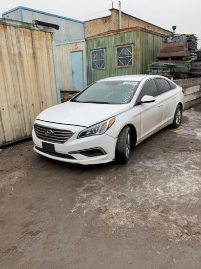 Белая Хюндай Соната на разборку ЛФ