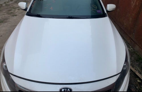 Капот Kia Optima 2010-13 дорест белый — изображение 2