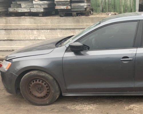 Двери Volkswagen Jetta 6 2011-18 передняя левая графит — изображение 2