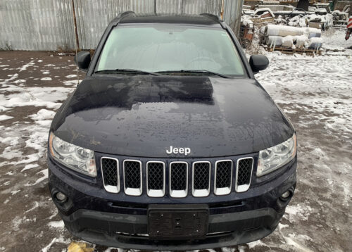 Бампер передний черный Jeep Compass 2016 54K