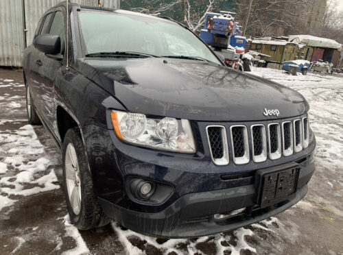 Передний бампер Jeep Compass 2011-15 68109861AC чёрный — изображение 3