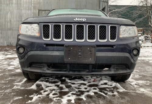 Передний бампер Jeep Compass 2011-15 68109861AC чёрный — изображение 2