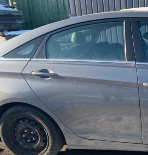 Дверь Hyundai Sonata YF 2010-2014 задняя правая серая — изображение 2