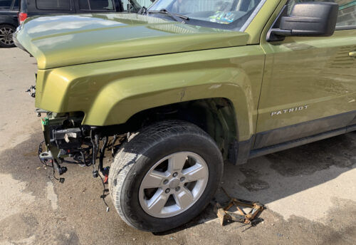 Крыло переднее левое JEEP Patriot MK74 06-16 68079671AB — изображение 2