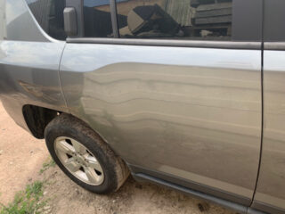 Двери задние правые Jeep Compass 2010-17 серая