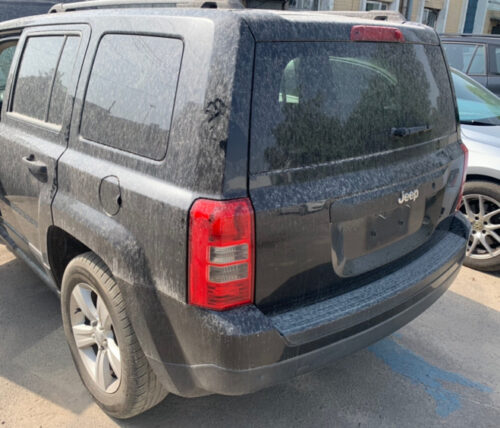 Задний бампер Jeep Patriot 2010-16 USA чёрный — изображение 3