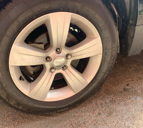 Диск R-17 Jeep Patriot 2008-15 литые 61430 пробег