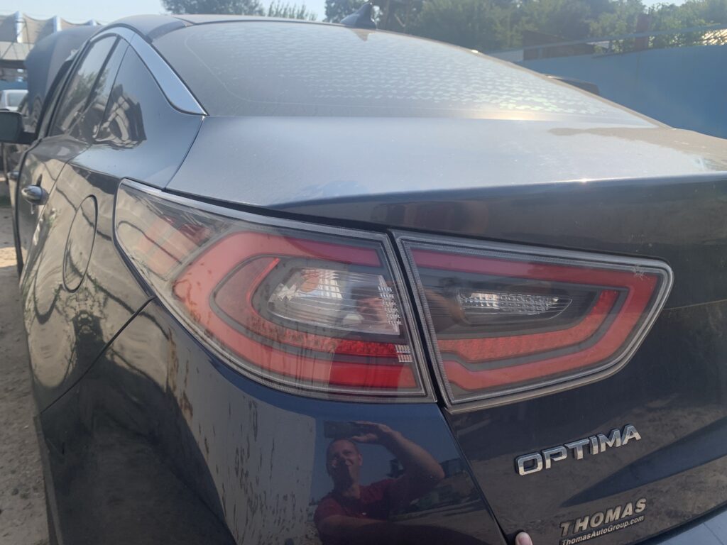 Kia Optima 2.4 hybrid 2014 из США на запчасти