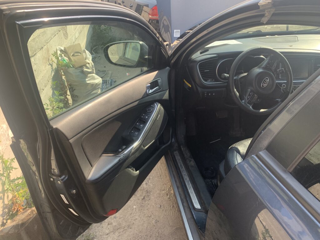 Kia Optima 2.4 hybrid 2014 из США на запчасти