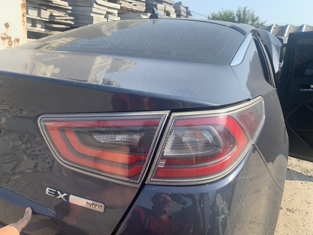 Kia Optima 2.4 hybrid 2014 из США на запчасти