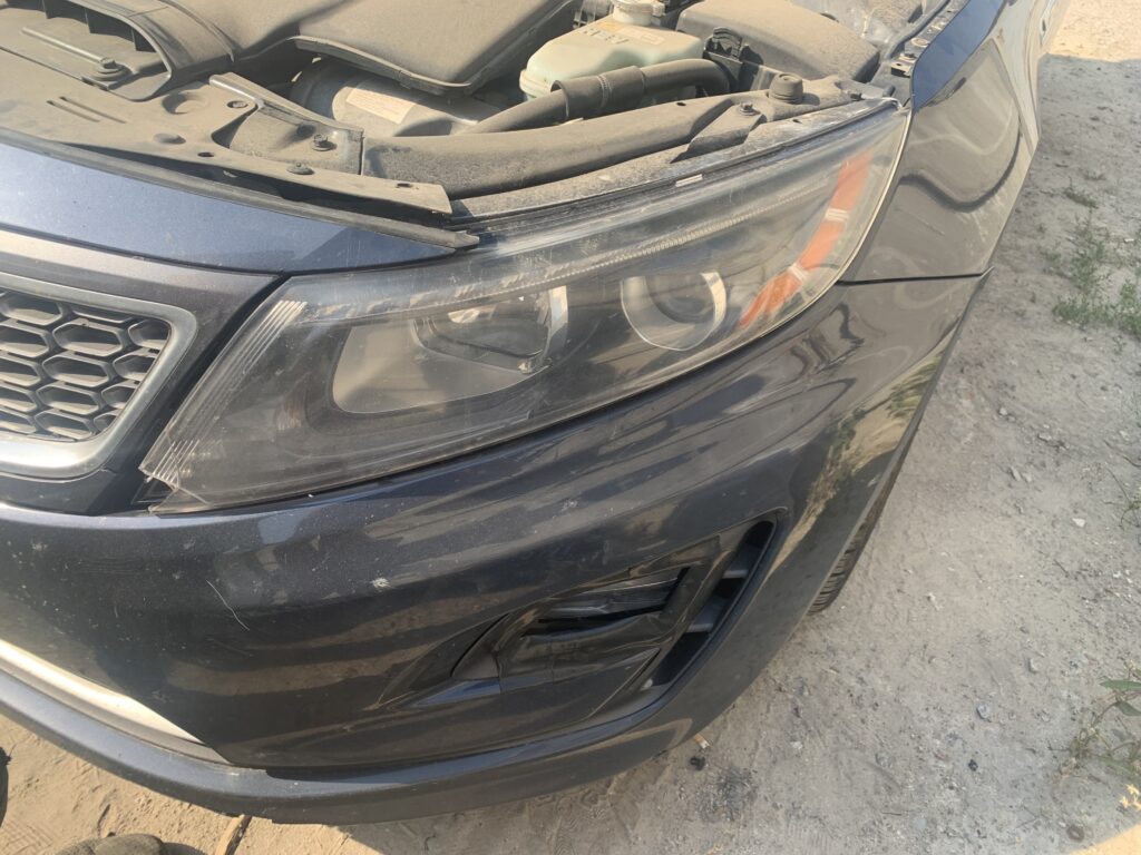 Kia Optima 2.4 hybrid 2014 из США на запчасти