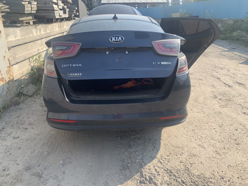 Kia Optima 2.4 hybrid 2014 из США на запчасти