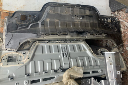 Панель багажника задняя Hyundai Sonata YF + Hybrid 2010-15 USA — изображение 2
