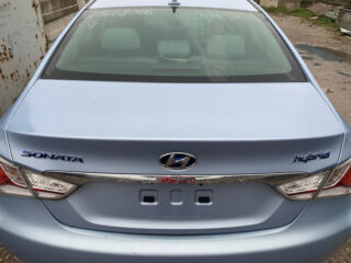 Крышка багажника ляда Hyundai Sonata YF + гибрид 2010-15 голубая