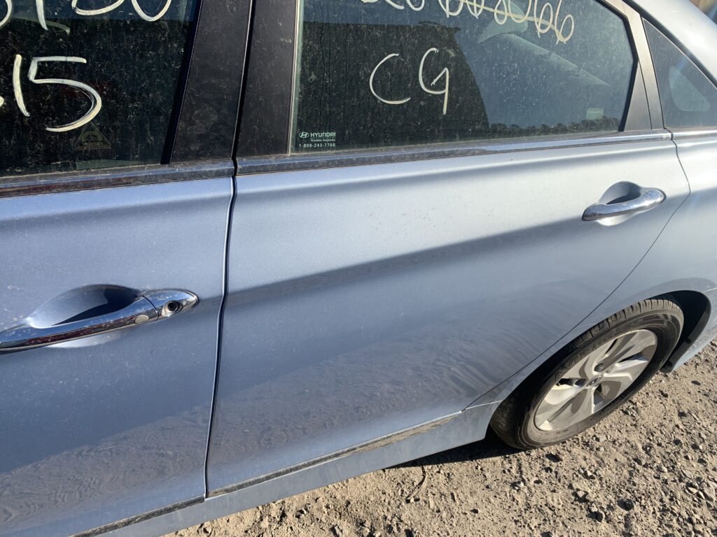 Разборка Hyundai Sonata YF 2.4 2010-15 гибрид голубая