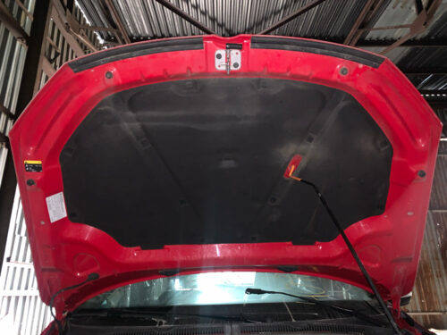 Капот Volkswagen Jetta 6 2010-17 красный — изображение 2