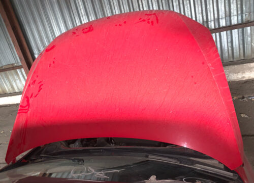 Капот Volkswagen Jetta 6 2010-17 красный
