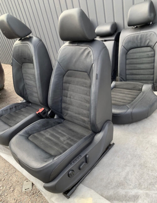 Салон сидения кожа алькантара VW Passat SEL B7-B8 40000 миль