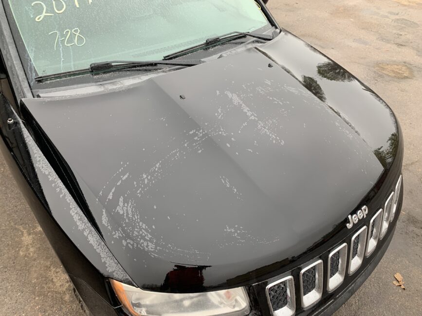 На разборке Jeep Compass 2012 PX8 чёрный из США