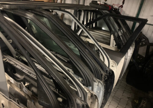 Дверь левая перед Jaguar XF x250 2010-15 T2H4139