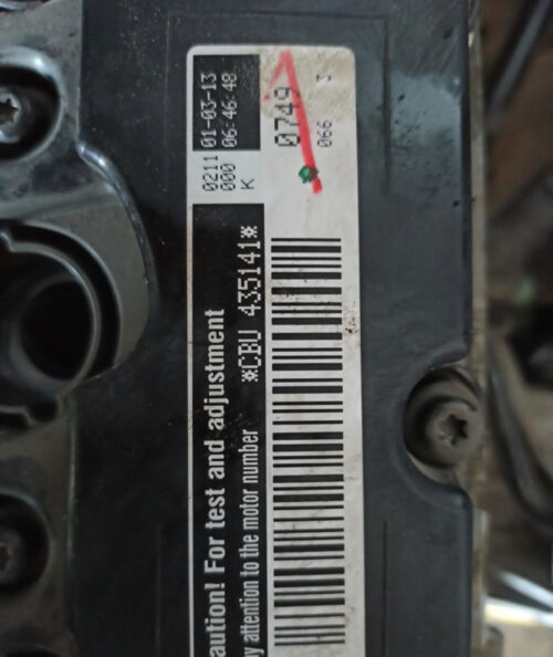 Двигатель VW Passat B7 2010-16 2.5 CBU 69k — изображение 2