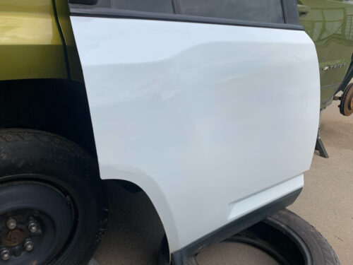 Дверь задняя правая Jeep Compass 2011-17 белая 85К — изображение 4
