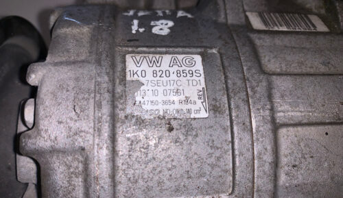 Компрессор кондиционера VW Jetta 6 2011-17 USA 1.8 1K0-820-859-S 71K — изображение 2