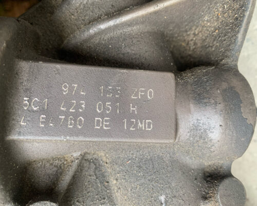 Рейка рулевая VW Jetta 6 2011-17 USA ЭУР 5C1-423-051-H 44K — изображение 2