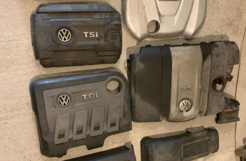 Накладка двигателя VW Passat b7 USA 2.5 06K-103-925-D 66K — изображение 2