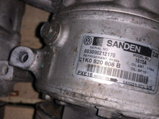 Компрессор кондиционера VW Jetta 6 2011-17 USA 2.0 дизель 1KO-820-808-B