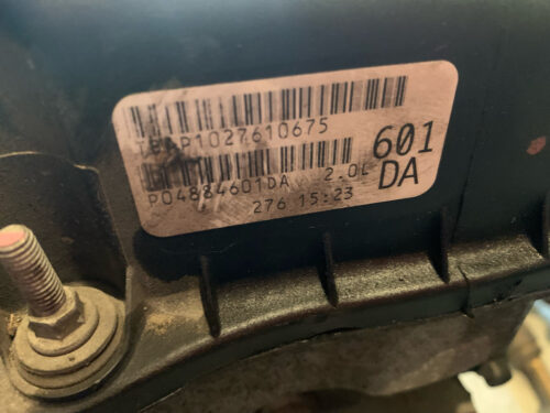 Двигатель Jeep Compass 2.0 2011-17 USA 04872676AG 65K — изображение 3