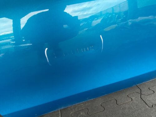 Передняя дверь левая BMW X6 F16 2013-18 C16 синие 66К — изображение 2