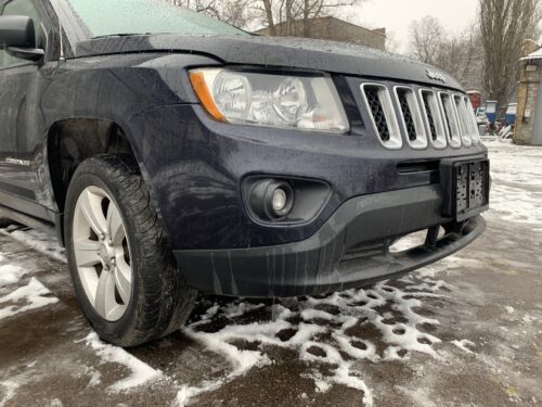 Бампер передний Jeep Compass 2014 USA синие PBU 71К — изображение 3
