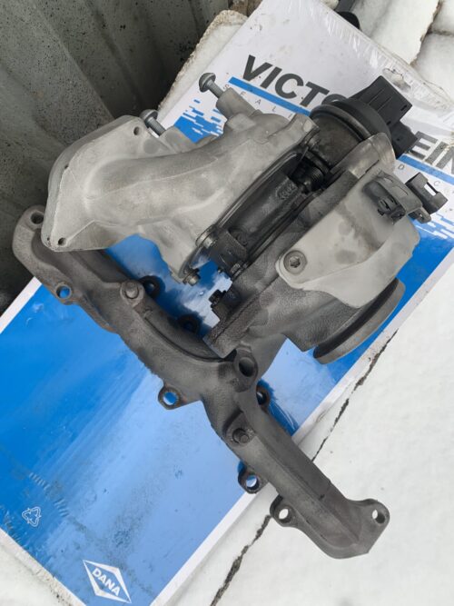 Турбина VW Passat B7 2.0 TDI турбокомпрессор 11-16 USA 03L-253-056-E 39K — изображение 4
