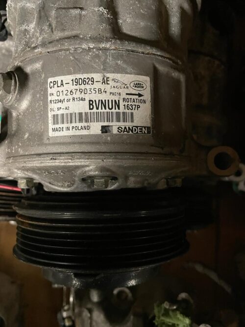 CPLA19D629AE компрессор кондиционера L494 3.0 d