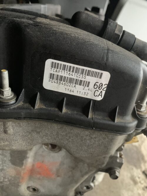Двигатель мотор Jeep Compass Patriot 2.4 2011-16 ДВС 4884602CA 62К — изображение 2
