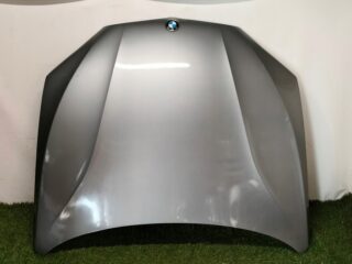 Капот голый BMW X5 F15 2016 7381758 серебристый