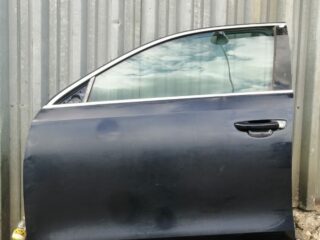 Дверь передняя левая VW Passat B7 11-16 USA синяя 68К