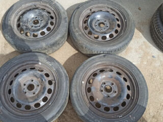 Железные диски R16 5x112 VW Jetta 6 с резиной 11-17 83К