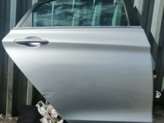 Дверь правая задняя Hyundai Sonata YF 2012 USA серебристая 67К