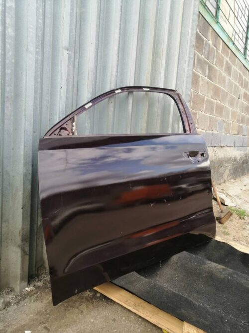 Дверь передняя левая VW Passat B7 11-16 USA LQ3Z бордовая 85К — изображение 3