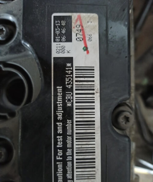 Двигатель VW Passat B7 USA 2013 2,5 CBU 59K — изображение 2