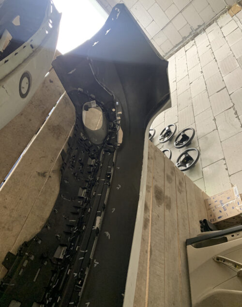 Задний бампер BMW X6 F16 голый 2013-18 32К — изображение 5