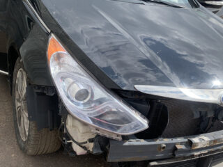Фара правая Hyundai Sonata 2014 hybrid 921024R050 49K