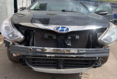 Жалюзи радиатора Hyundai Sonata 2013 hybrid с моторчиком 863814R000 67K — изображение 2