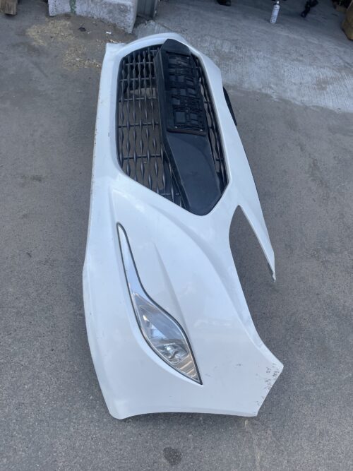 Бампер передний HYUNDAI SONATA YF Hybrid 2010-14 2.4 белый 56К — изображение 3