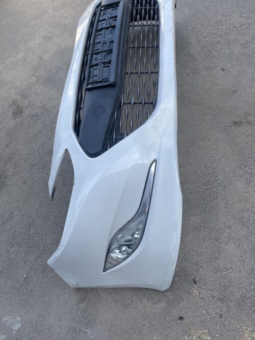 Бампер передний HYUNDAI SONATA YF Hybrid 2010-14 2.4 белый 56К — изображение 2
