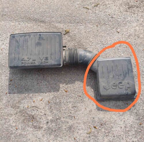 Корпус воздушного фильтра Jeep Grand Cherokee 1998-2004, 5013461AA